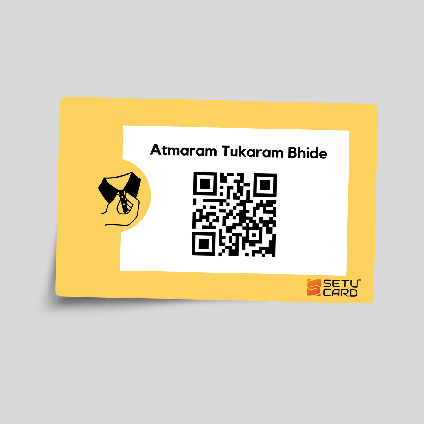 Smart NFC Business Card for Teacher